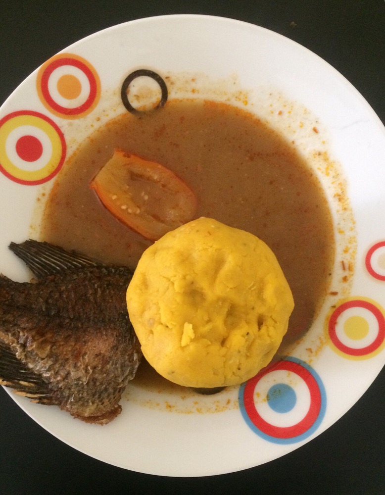 Foufou sauce claire